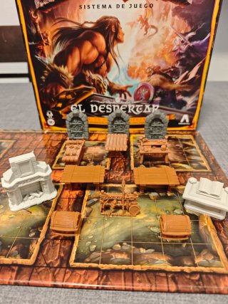 13 Miniaturas para juegos de rol y mazmorras.