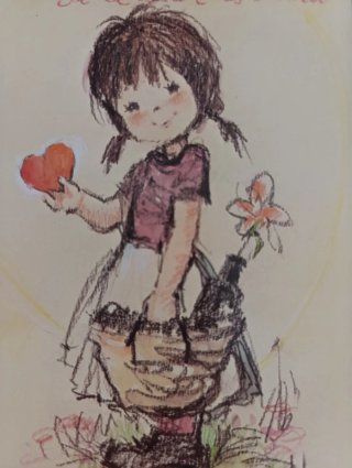 Lote 8 Postales Vintage Ilustradas