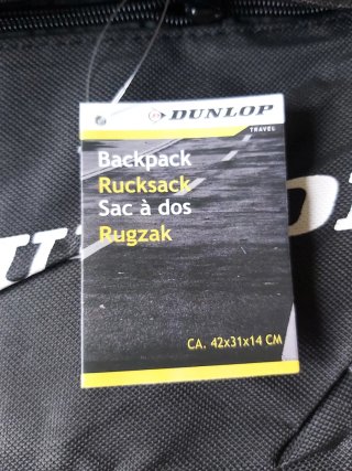 Mochila Dunlop Negra
