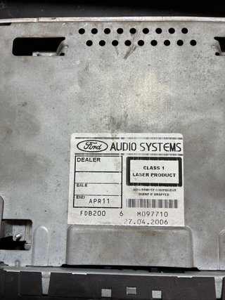 Radio Ford Plata