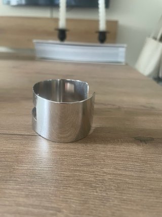 2 Pulseras Dorada y Plateada