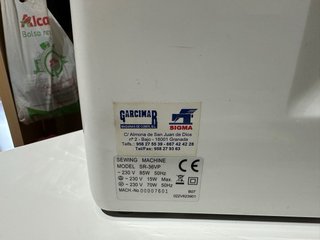 Máquina cosera Astralux model SR-36VP