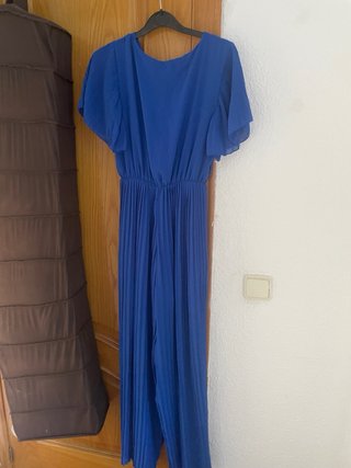 Mono azul de fiesta