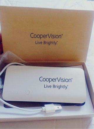 Batería Externa 10000mAh 3 USB CooperVision
