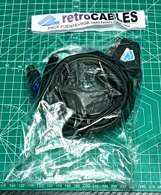 Pack Cable RGB Amstrad + Fuente Alimentacion