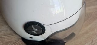 Casco Moto Just Eat Blanco