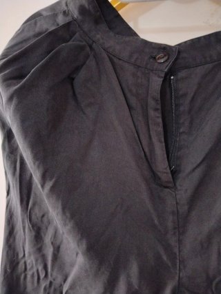Pantalón de pinzas negro verano