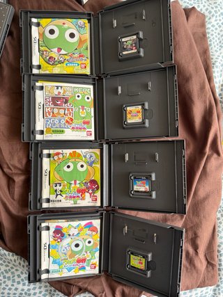 Pack 4 Juegos Nintendo DS Keroro