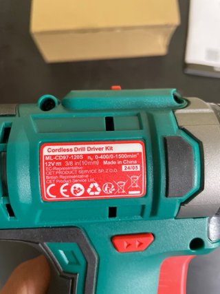 Taladro Atornillador HYCHIKA 12V Batería + Accesor