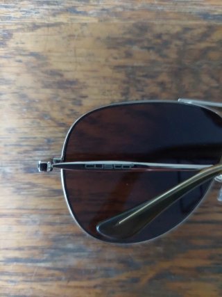 Gafas Aviador Custo Barcelona Marrón/Plata
