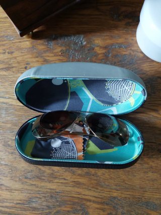 Gafas Aviador Custo Barcelona Marrón/Plata