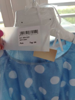 Vestito bambina Follie's group pois