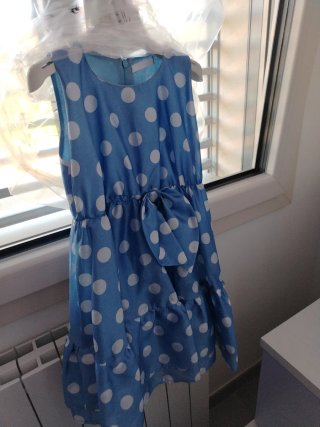 Vestito bambina Follie's group pois