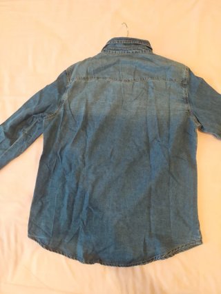 Camisa vaquera azul