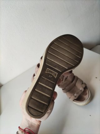 Sandalias Camper Beige