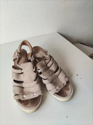 Sandalias Camper Beige