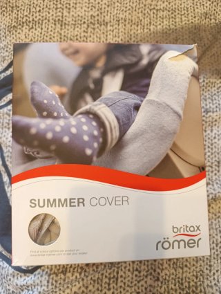 Silla coche Romer Dualfix + funda verano