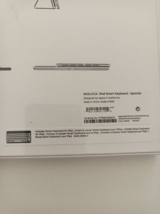 Teclado funda tablet Apple iPad Pro 10.5 NUEVO