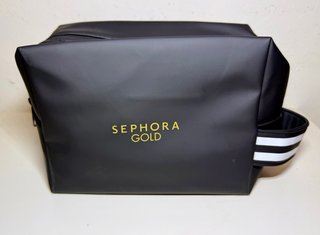 Kit Sephora Gold: Blush, Máscara, Bálsamo Labial e