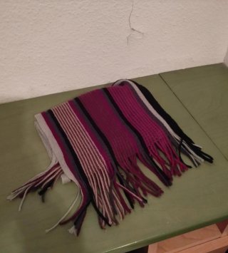 Bufanda de rayas