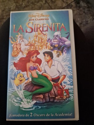 Lote Películas VHS Disney Clásicos desde 2€ unidad