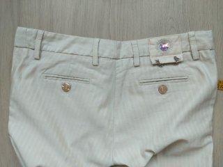 Pantalón beige de vestir