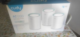 Cudy AC 1200 3 bases WiFi Mesh