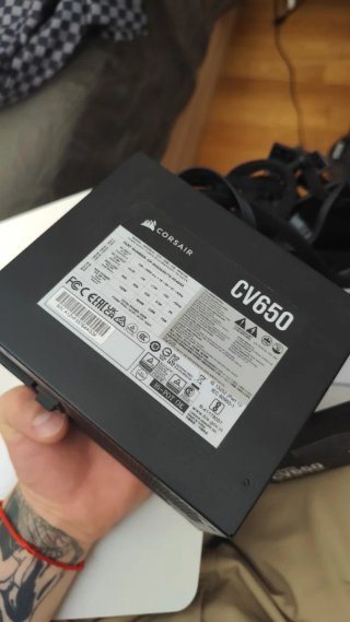 Fuente Alimentación Corsair CV650 650W 80+ Bronze