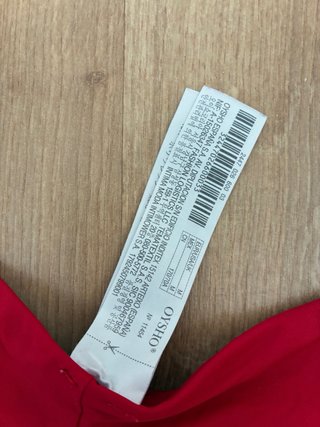 Braguita bikini brasileña Oysho roja