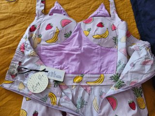 Vestido Pin-up Frutas Multicolor