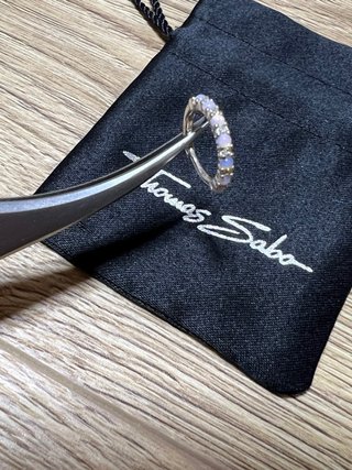 Orecchini a cerchio singolo Thomas Sabo in argento