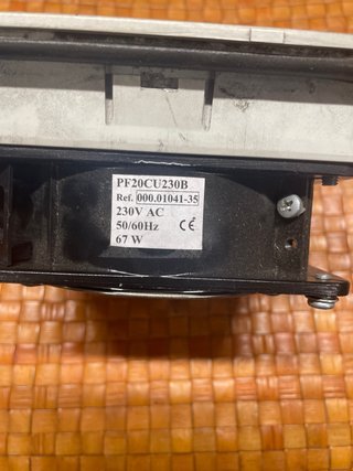 Extractor de aire metálico
