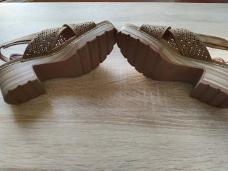 Sandalias Refresh Beige/Marrón Talla 40