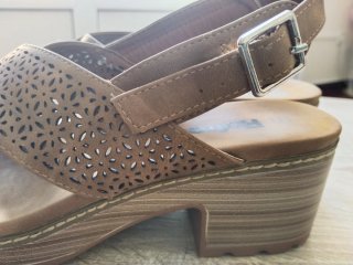Sandalias Refresh Beige/Marrón Talla 40