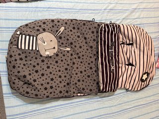 Saco para silla de paseo con estampado de estrella