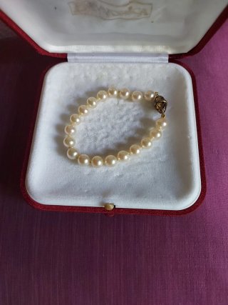 Collar y pulsera perlas Majorica