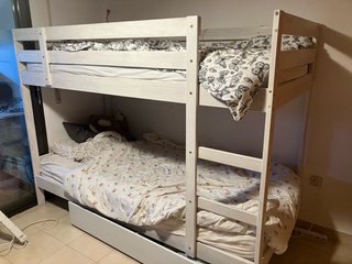 Litera Pino IKEA Mydal Blanca