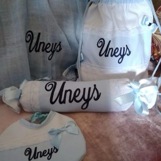 Canastilla bebé personalizada con nombre