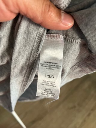 Camiseta manga larga Reebok gris XL