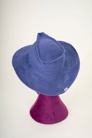 Cappello cowboy fatto a mano viola chiaro