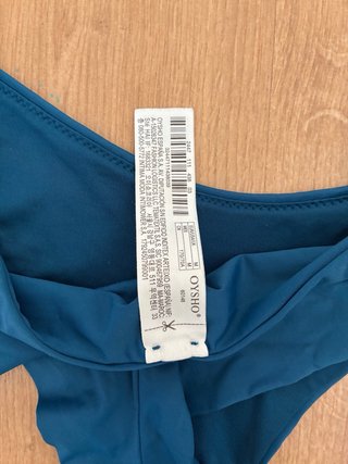Braga bikini brasileña azul
