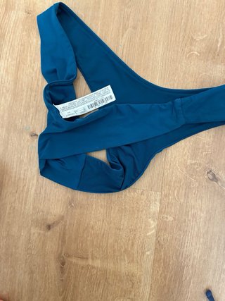 Braga bikini brasileña azul