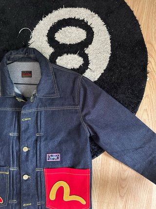 EVISU - Year of the horse Embroidery Denim Jacket