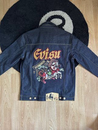 EVISU - Year of the horse Embroidery Denim Jacket