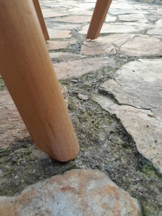 3 Sillas Sklum Verde Jade Nórdicas 16 euros cada