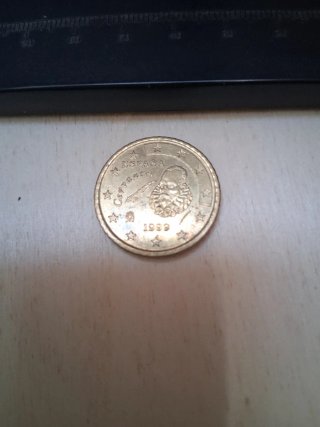 2 Monedas 50 Céntimos España Errores