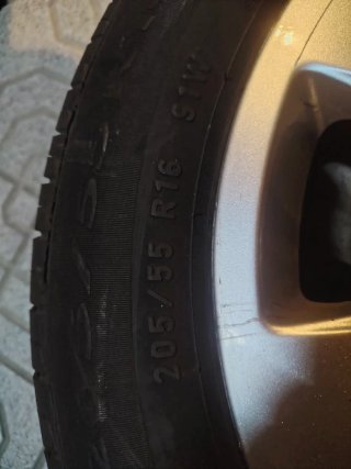 Llantas Audi 5 tornillos 205/55/16/91W