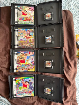 Pack 4 Juegos Crayon Shin-chan Nintendo DS