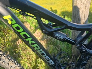 Bicicleta Montaña Rockrider Negra