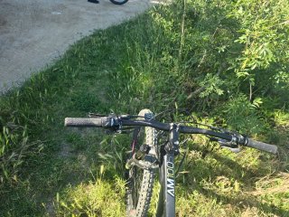 Bicicleta Montaña Rockrider Negra